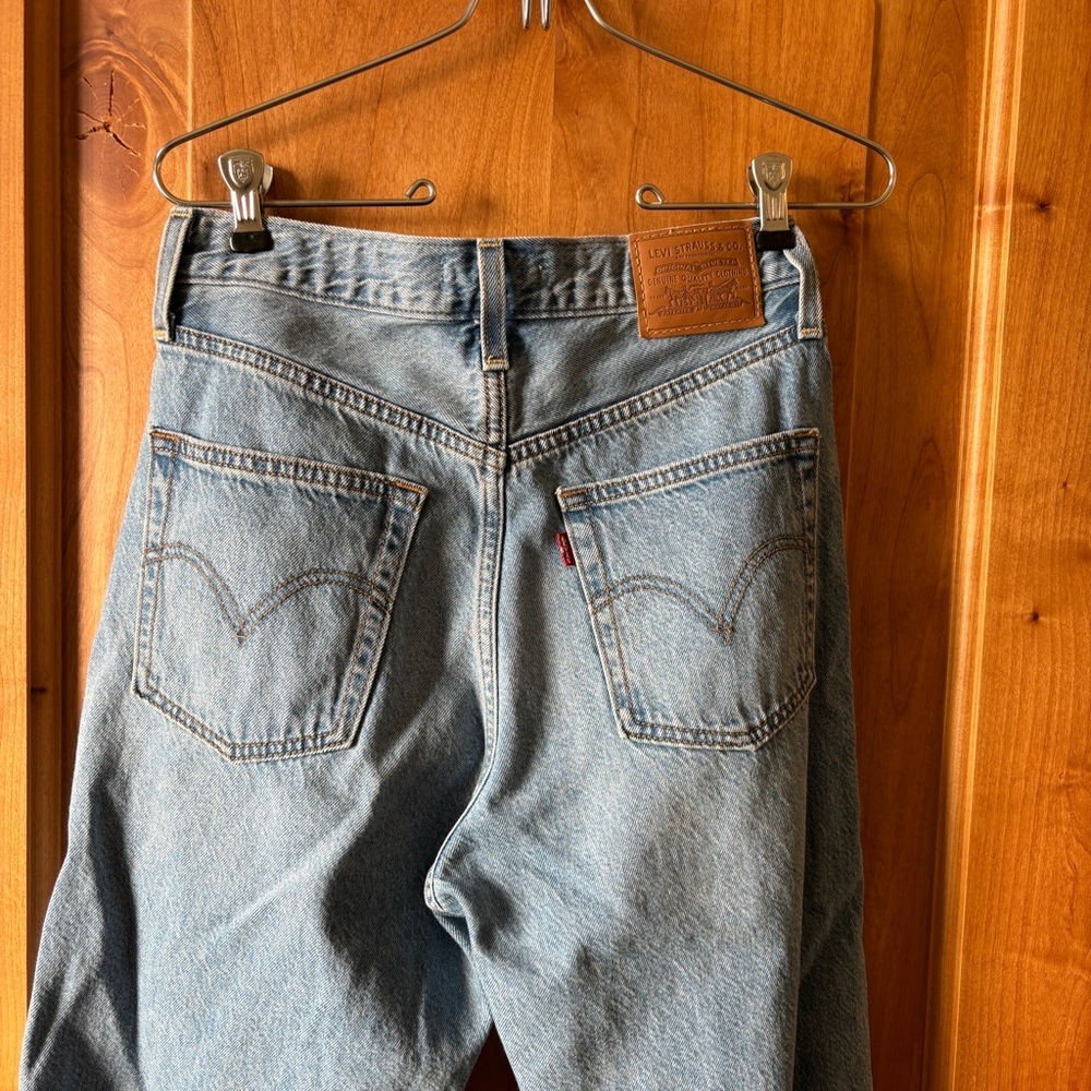 Levi's Ribcage Straight Ankle  size 27 Denim Jeans - Picture 3 of 11